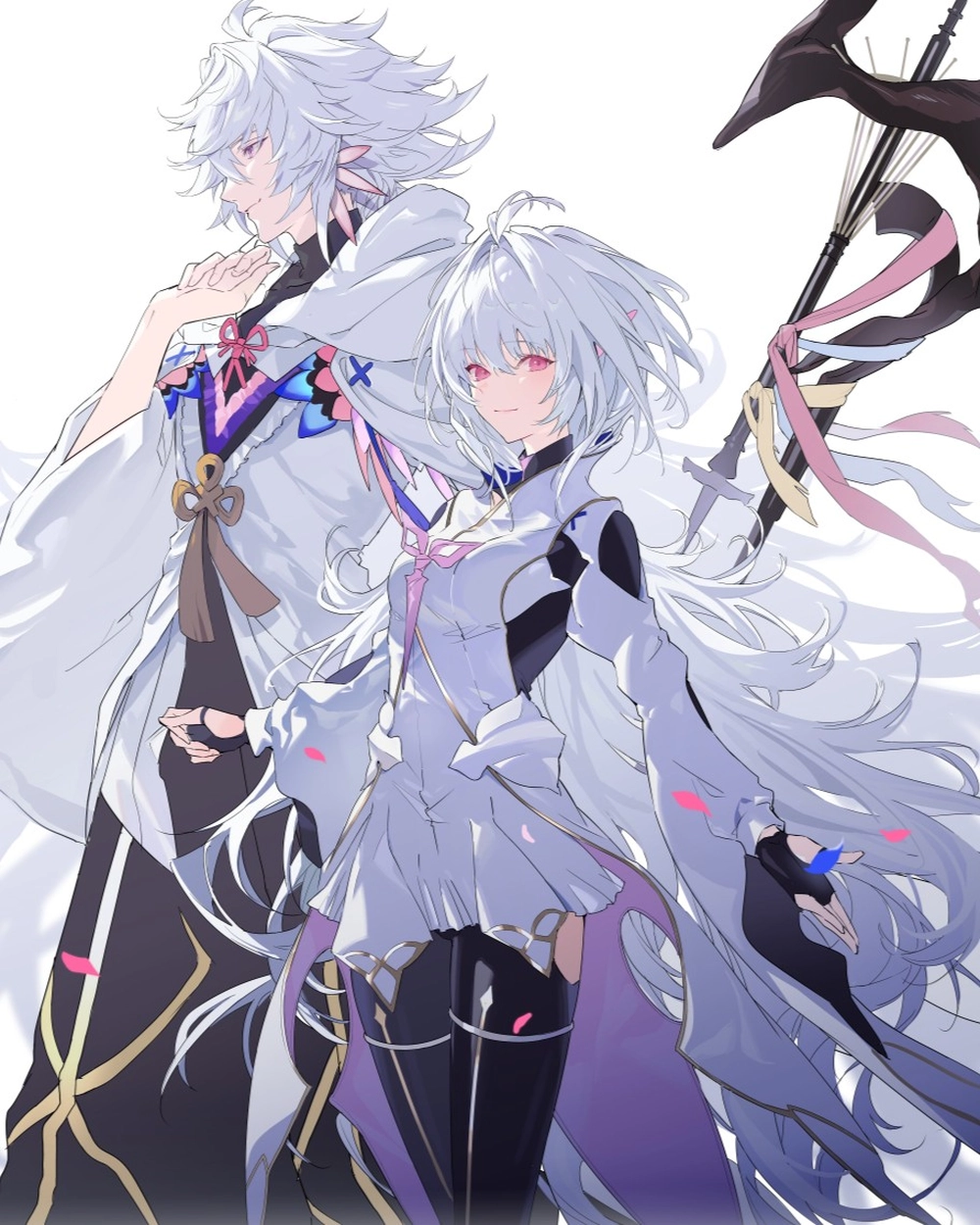 ảnh anime pháp sư thi triển ma thuật