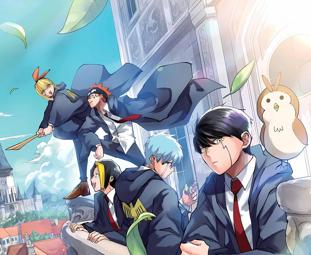 pháp sư anime chiến đấu với quái vật