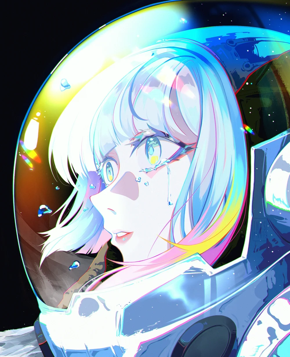 ảnh phi hành gia chân thực 