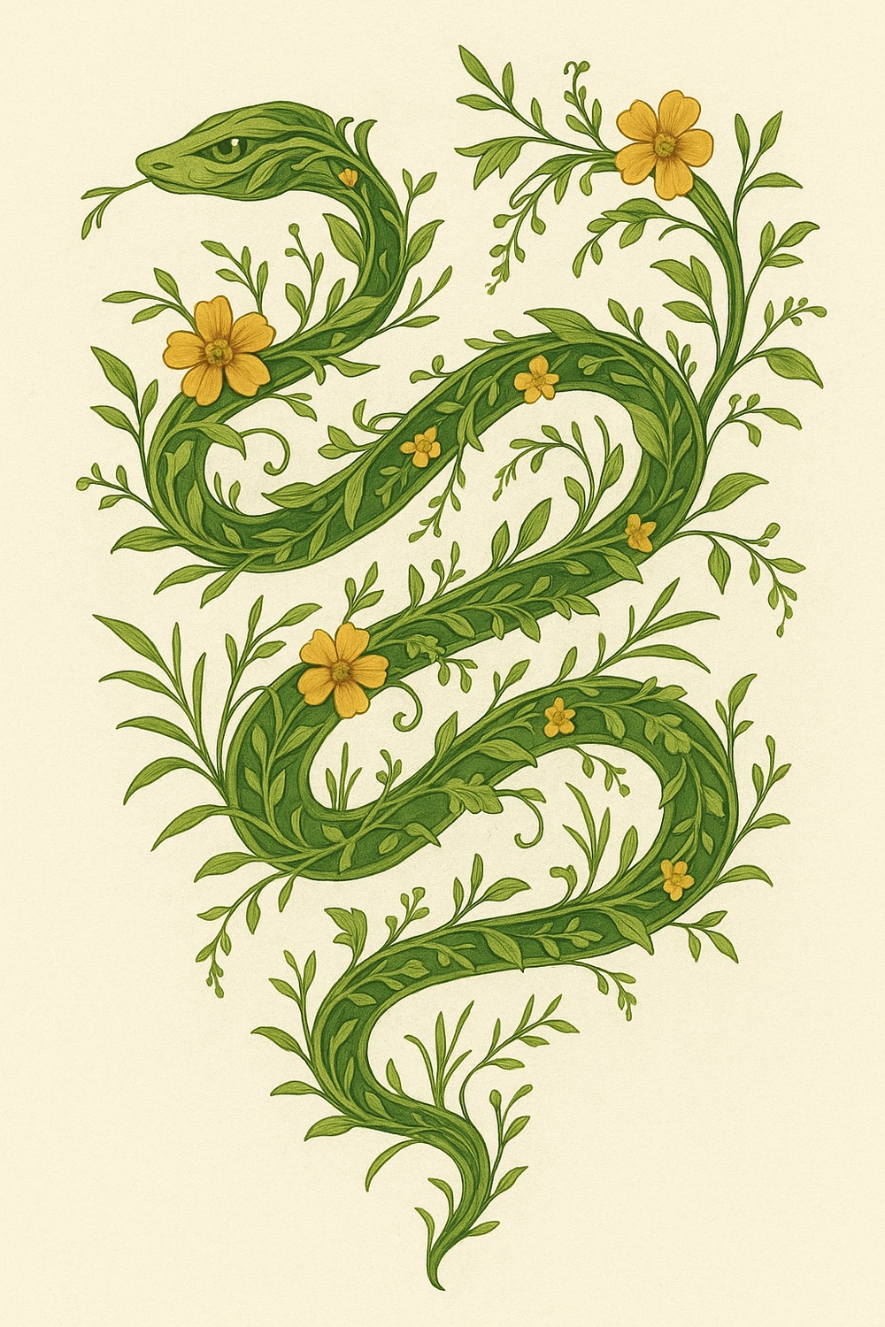 hình ảnh con rắn anime ngầu dùng làm ảnh nền