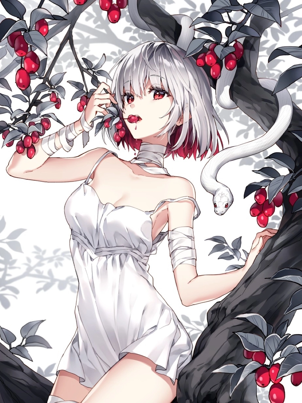 ảnh anime rắn đáng sợ nhưng đẹp kỳ lạ