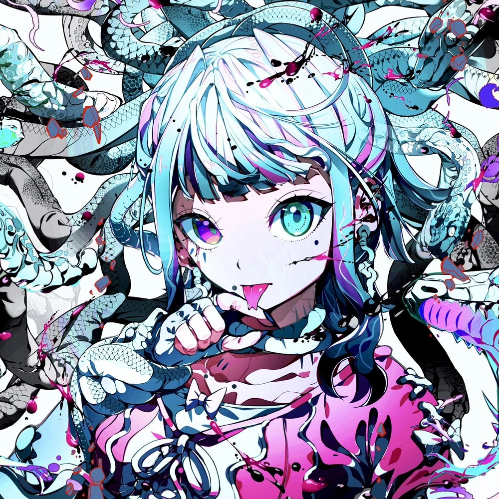 ảnh rắn anime đậm tính nghệ thuật