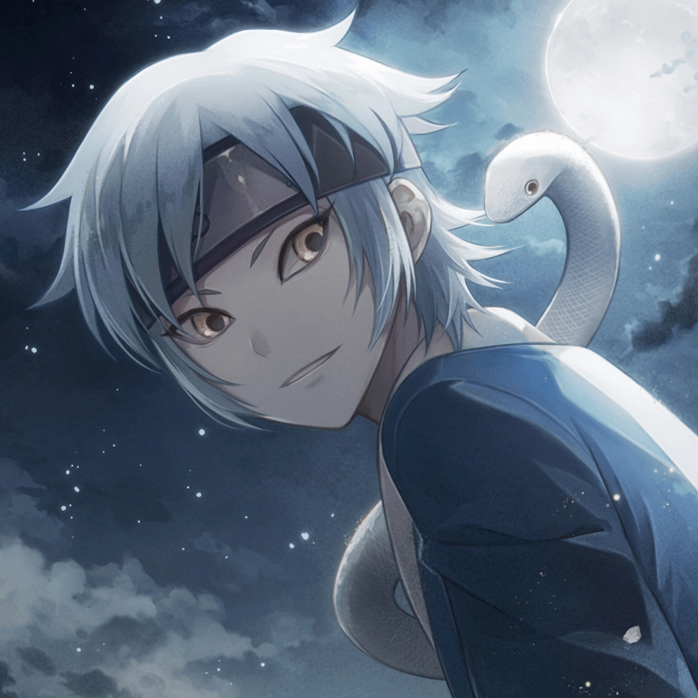 ảnh rắn anime kiểu ninja