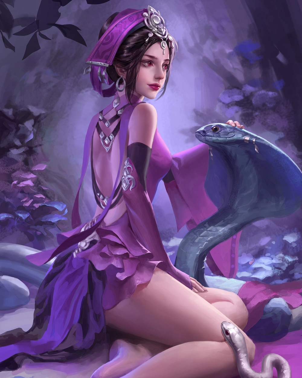 ảnh anime rắn thu hút