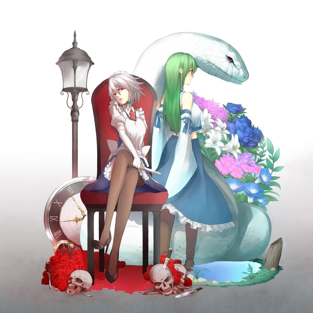 hình ảnh con rắn anime hiện đại