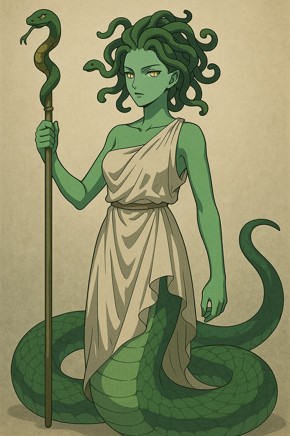 ảnh rắn anime đáng sợ nhưng cuốn hút