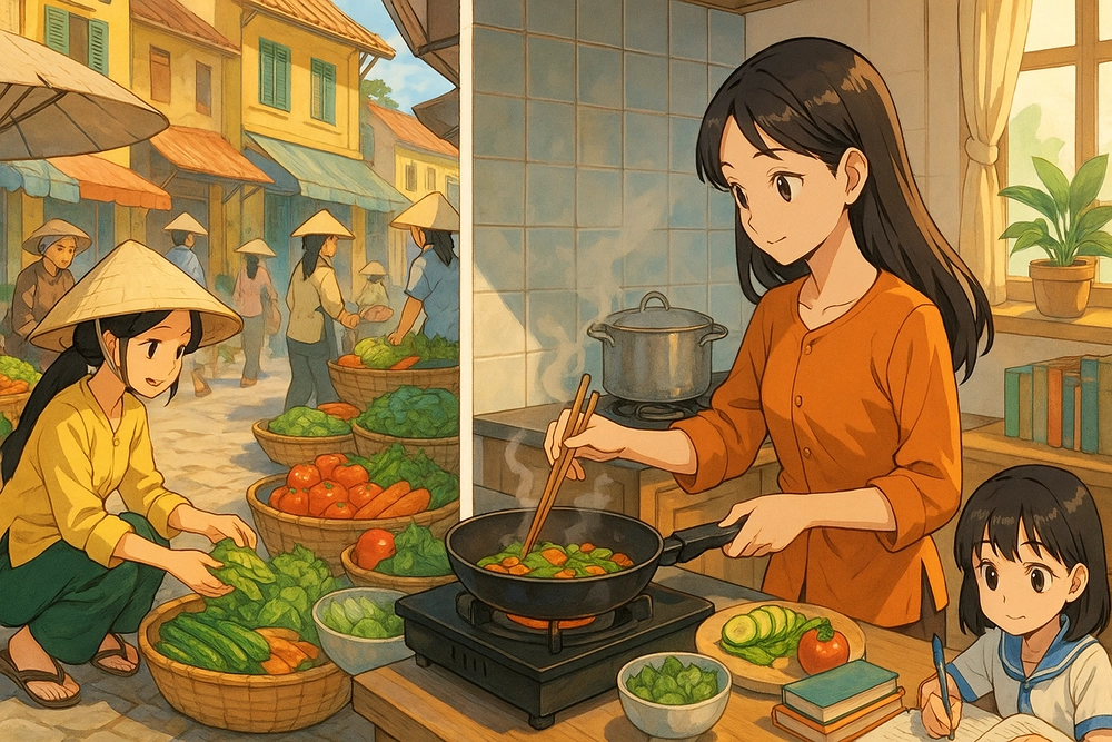 hình anime đặc sản việt nam