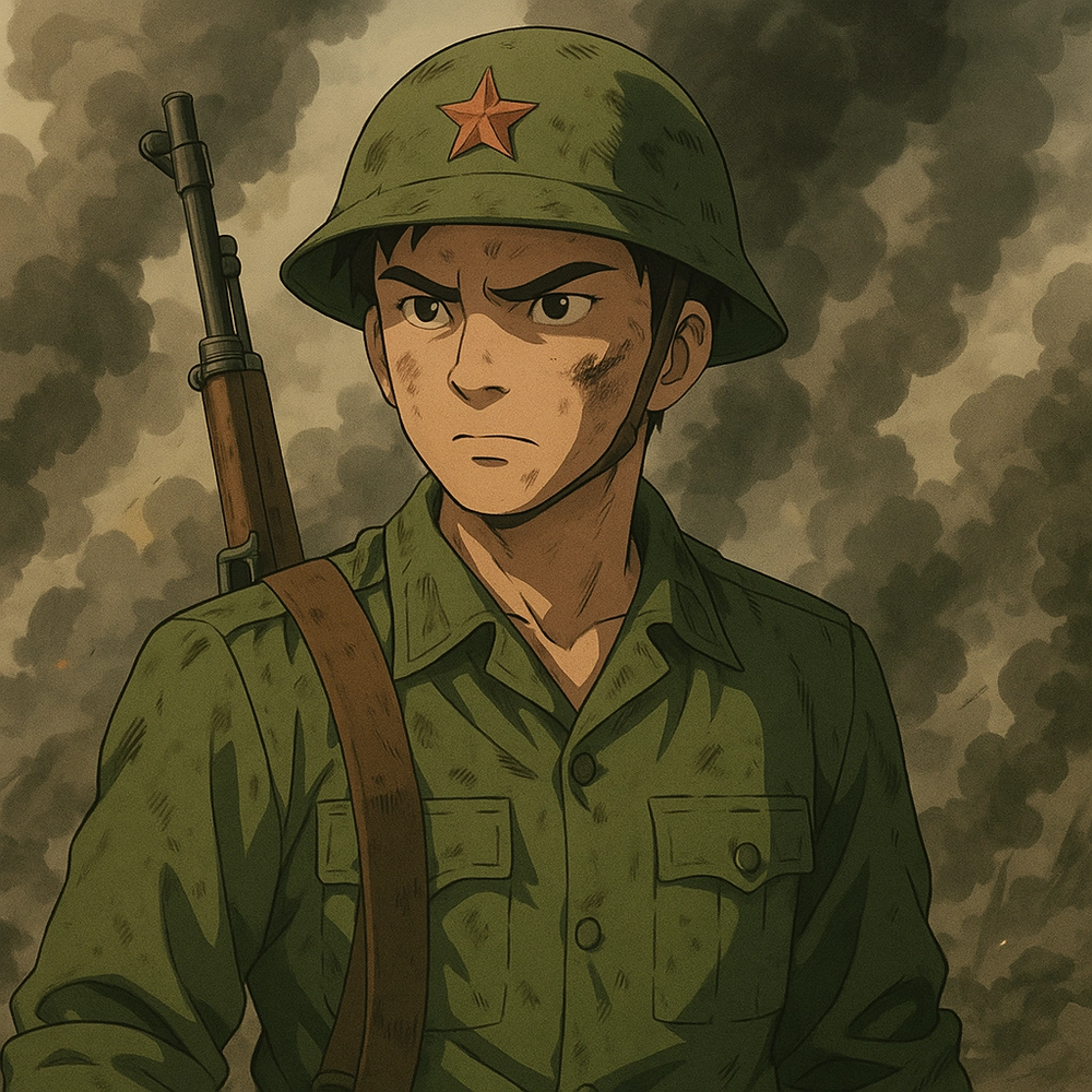hình ảnh anime bộ đội việt nam ngầu