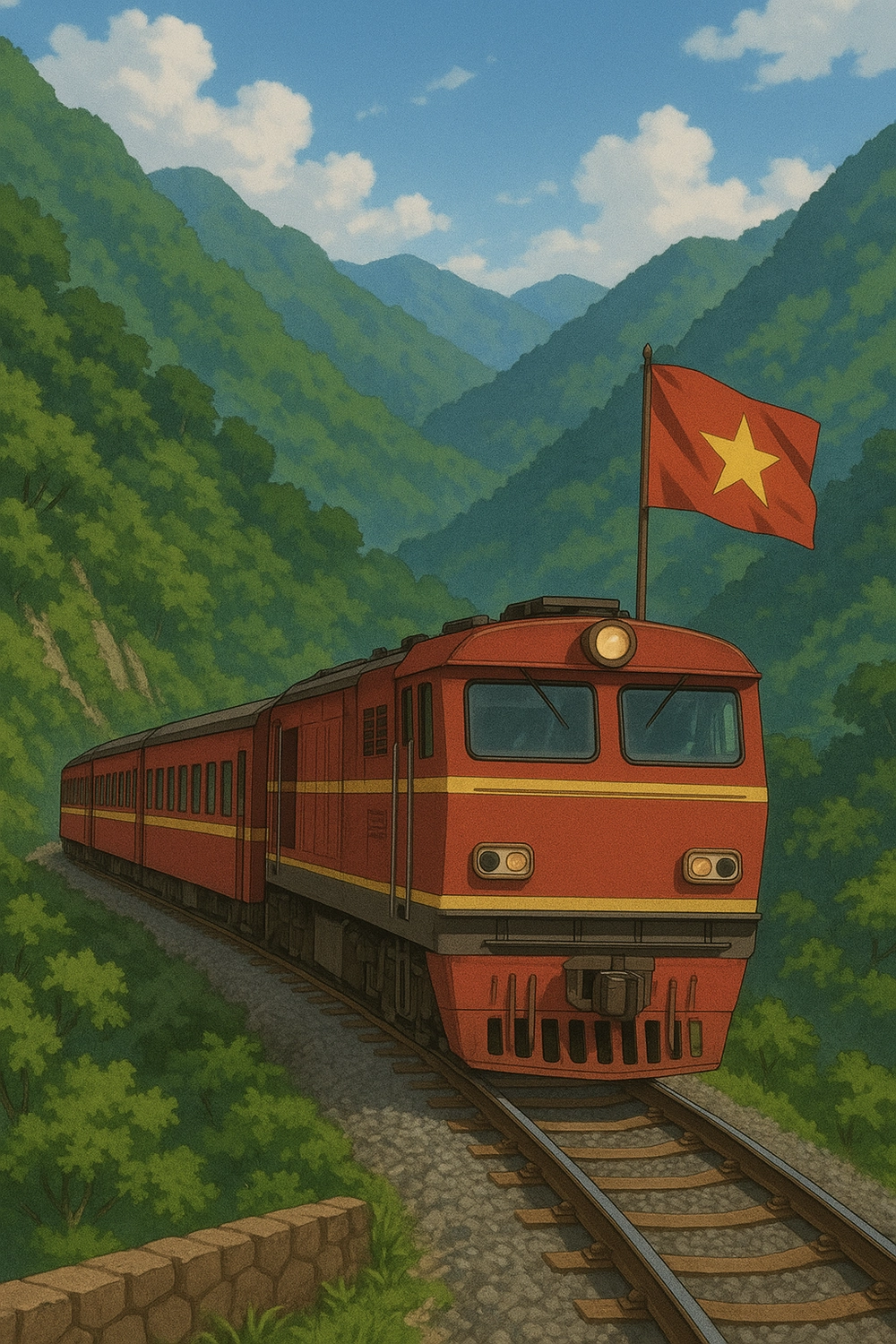 ảnh anime phong cảnh việt nam thơ mộng