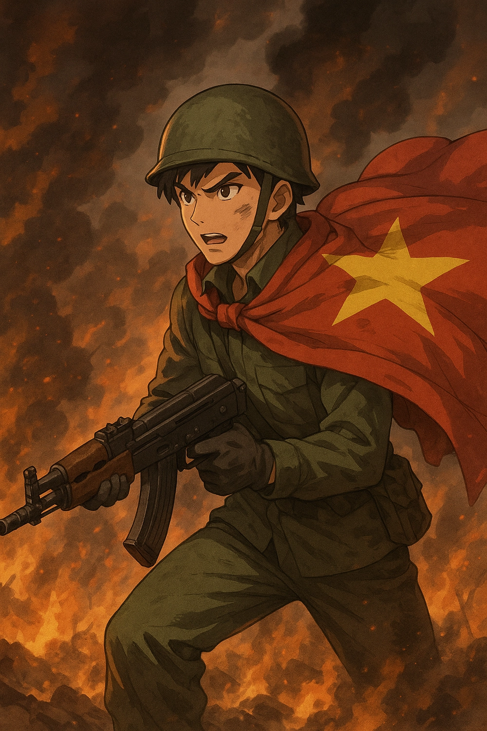 ảnh anime bộ đội việt nam đẹp bá cháy