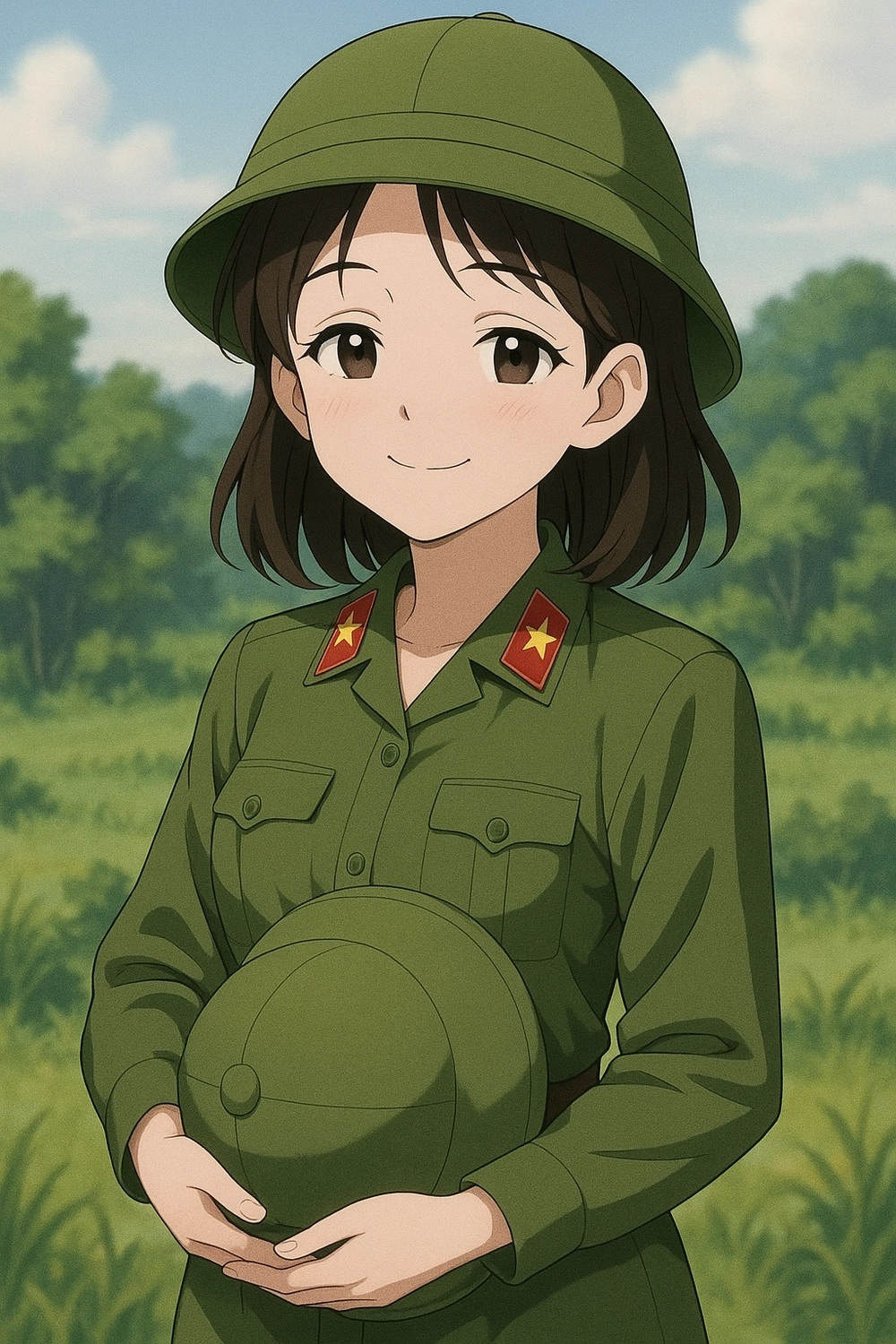 ảnh anime bộ đội việt nam cực kỳ đặc biệt