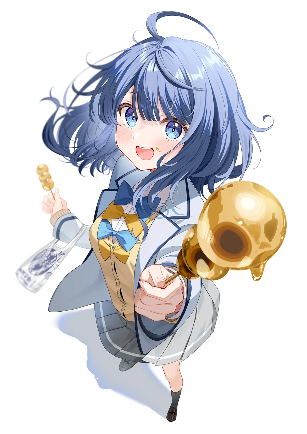 ảnh anna yanami biểu cảm tươi vui