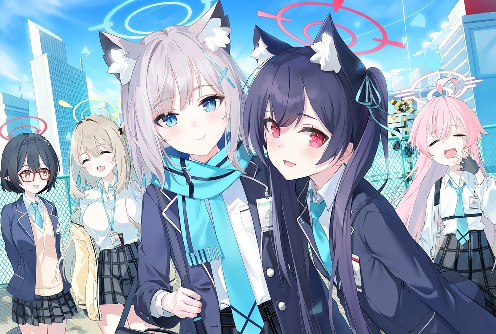 ảnh blue archive tuyệt đẹp