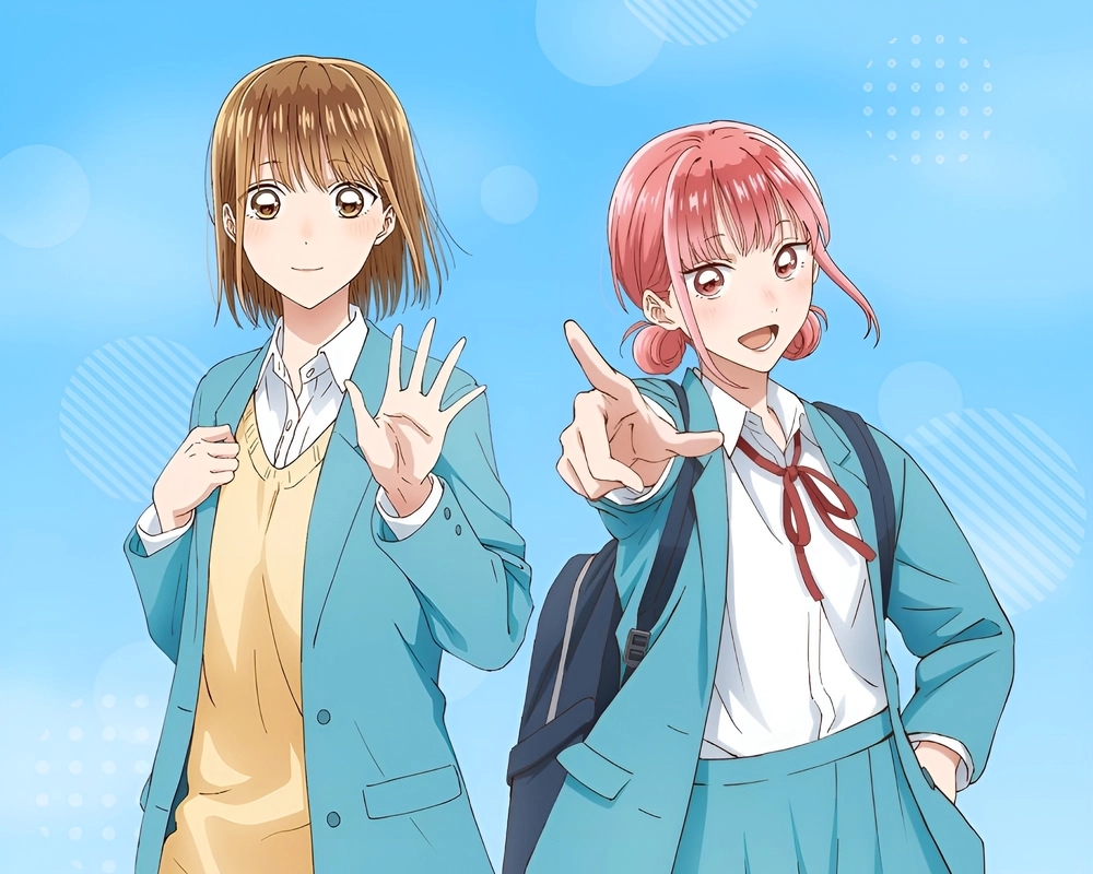 hình anime blue box phong cách học đường 