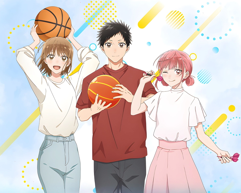 ảnh blue box anime tươi sáng và sống động 