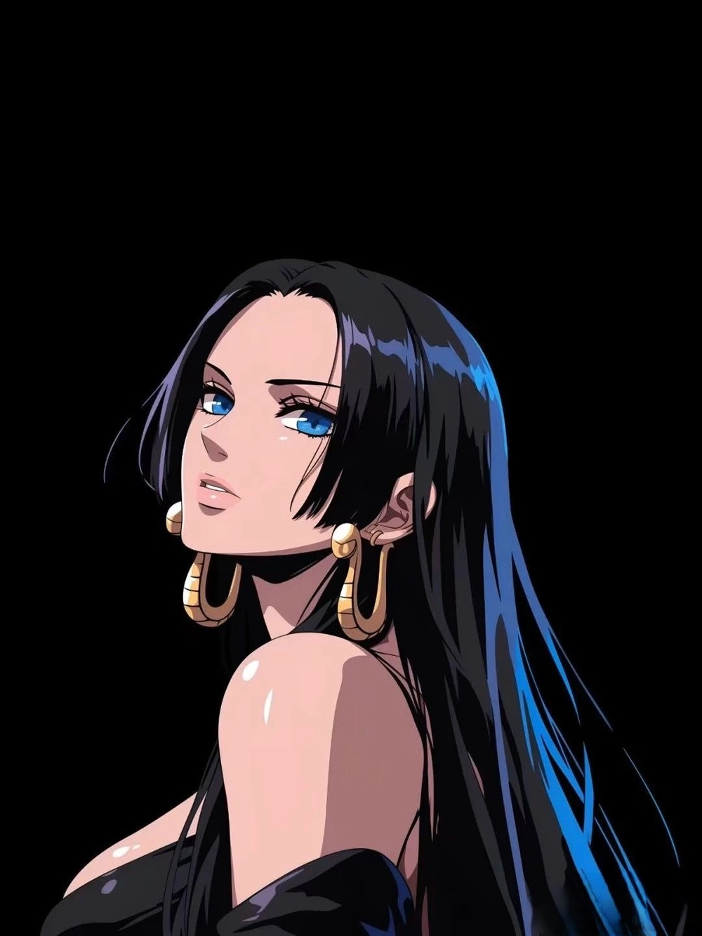 hình ảnh boa hancock đẹp với biểu cảm sắc sảo