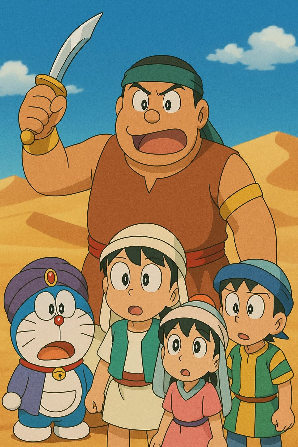 hình chaien và suneo ngầu