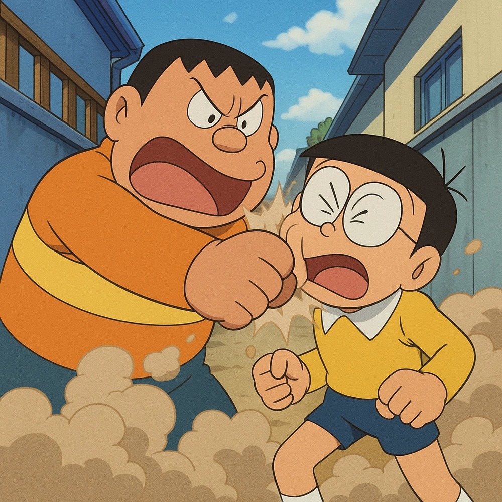 ảnh chaien troll nobita