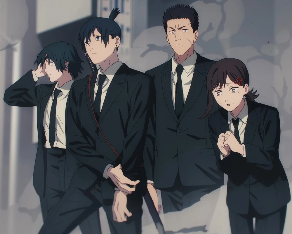 ảnh anime chainsaw man siêu ngầu 