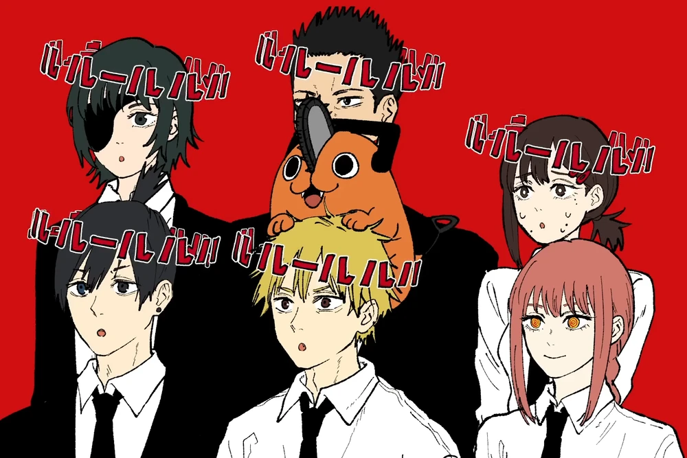 ảnh anime chainsaw man sắc nét cực chất 