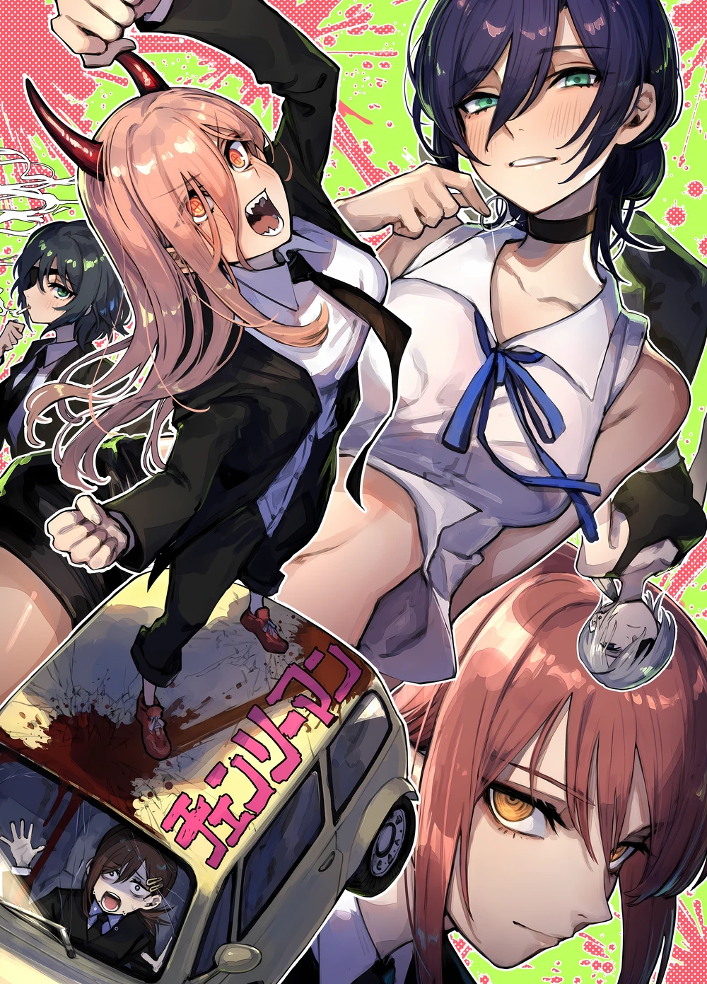 ảnh chainsaw man nổi bật nhất 