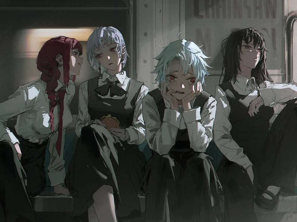 hình ảnh chainsaw man ngầu chuẩn anime 