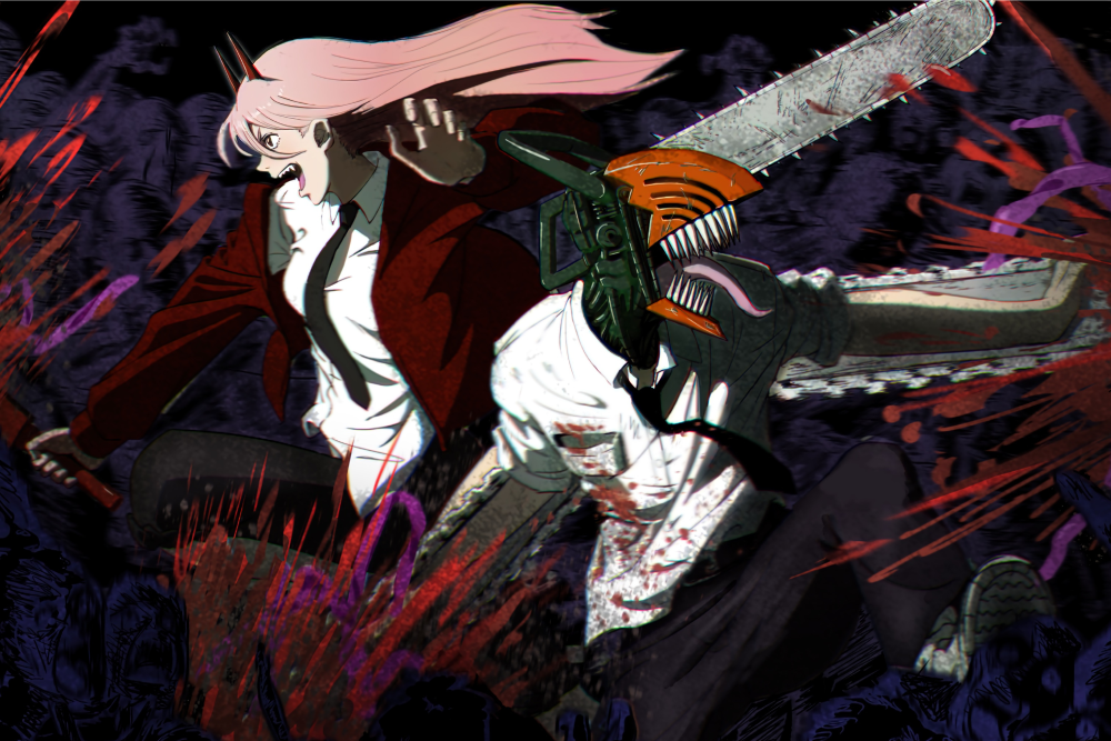ảnh chainsaw man ngầu 3