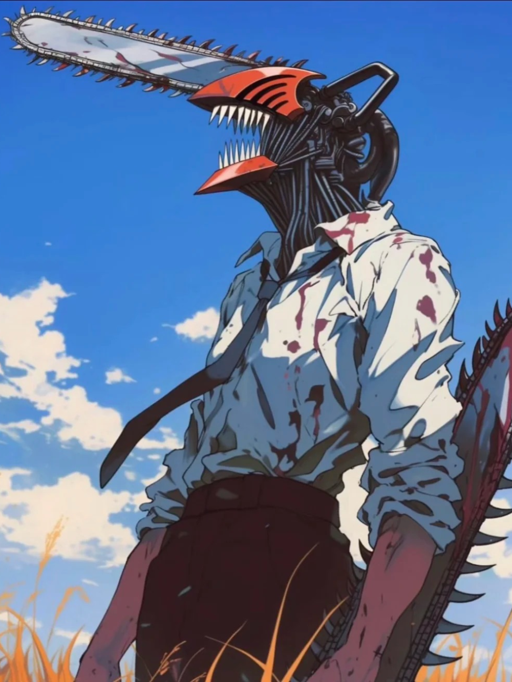 ảnh chainsaw man ngầu 7