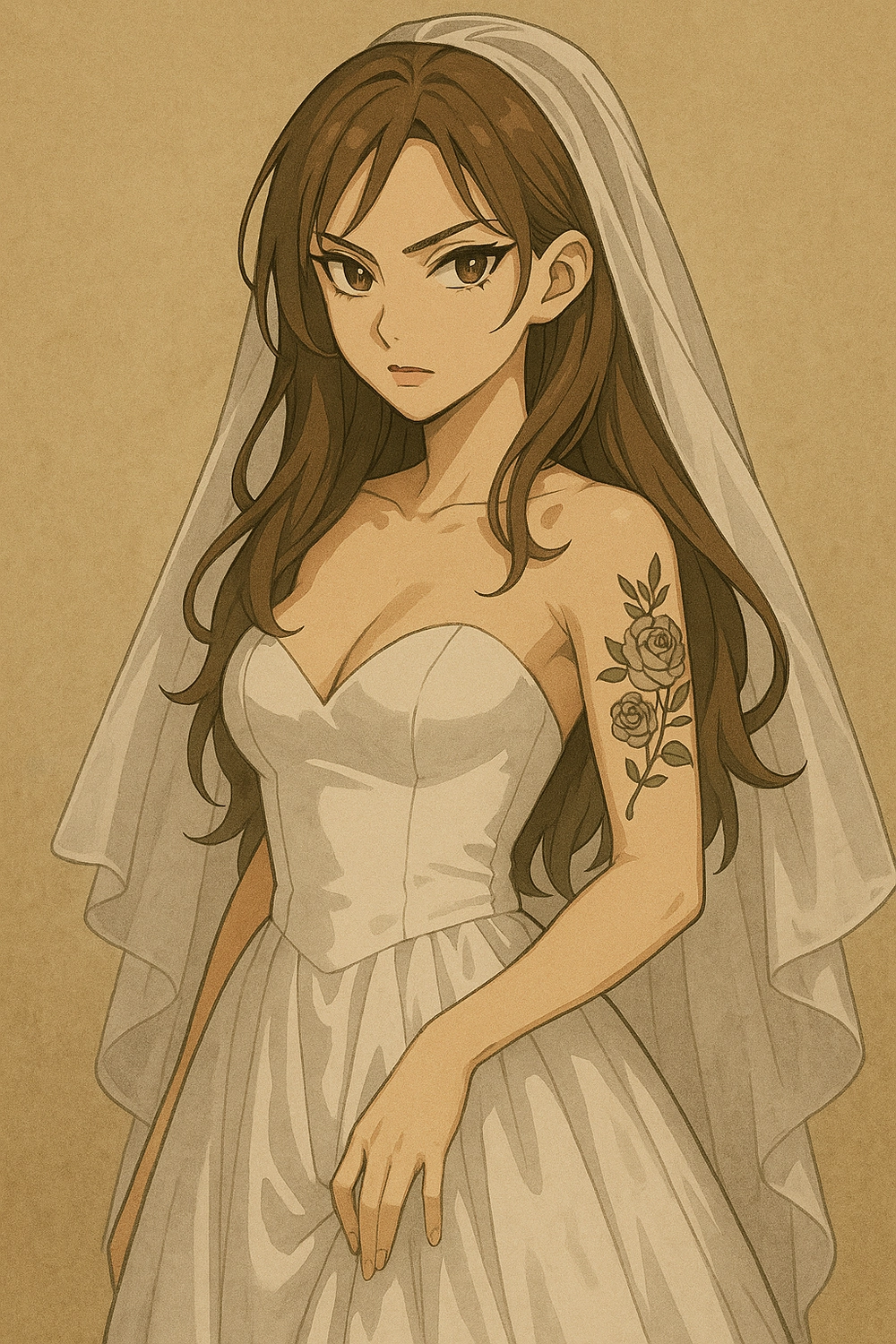 ảnh chú rể anime phong cách cool ngầu