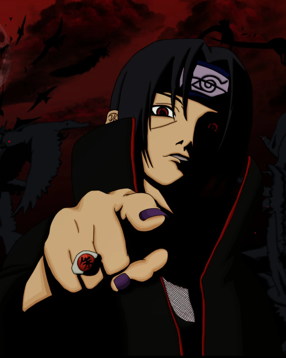 ảnh anime dark saturo