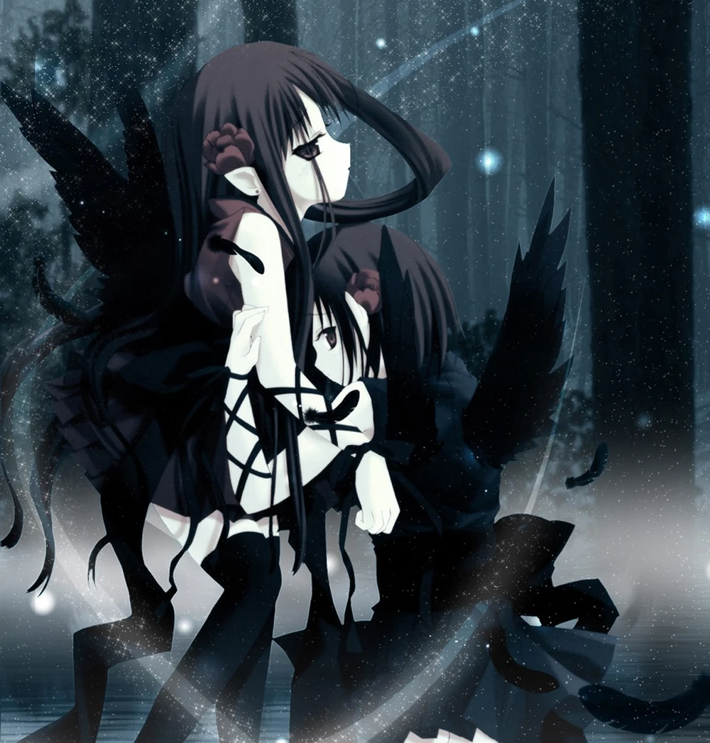 ảnh anime dark chill cho điện thoại 