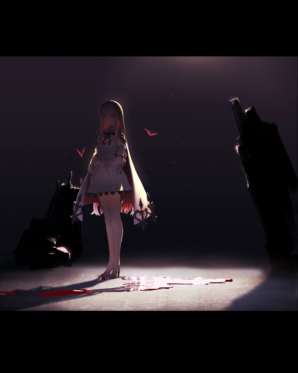 ảnh anime dark buồn