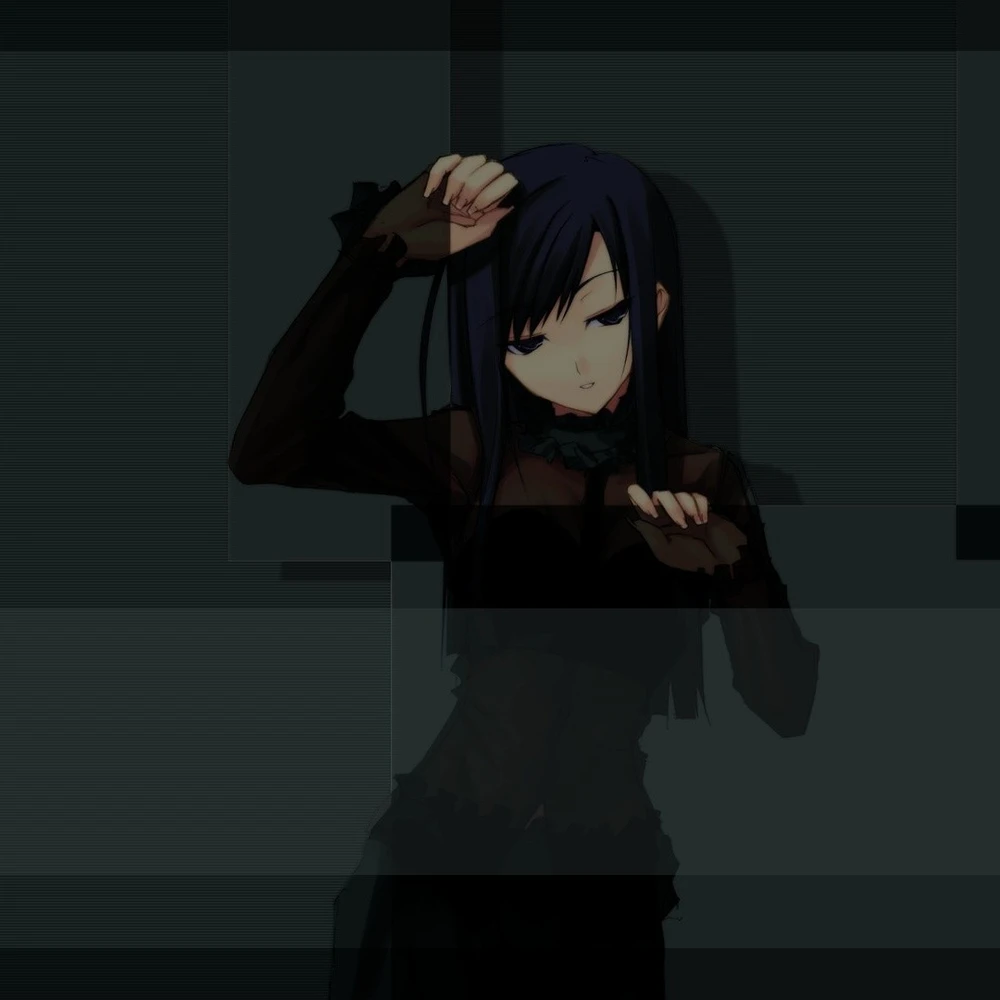 ảnh dark anime tâm trạng u uất 