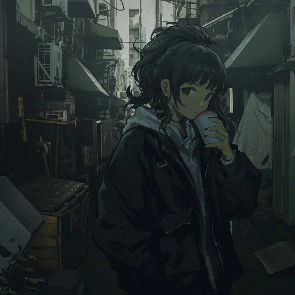 ảnh dark anime nghệ thuật