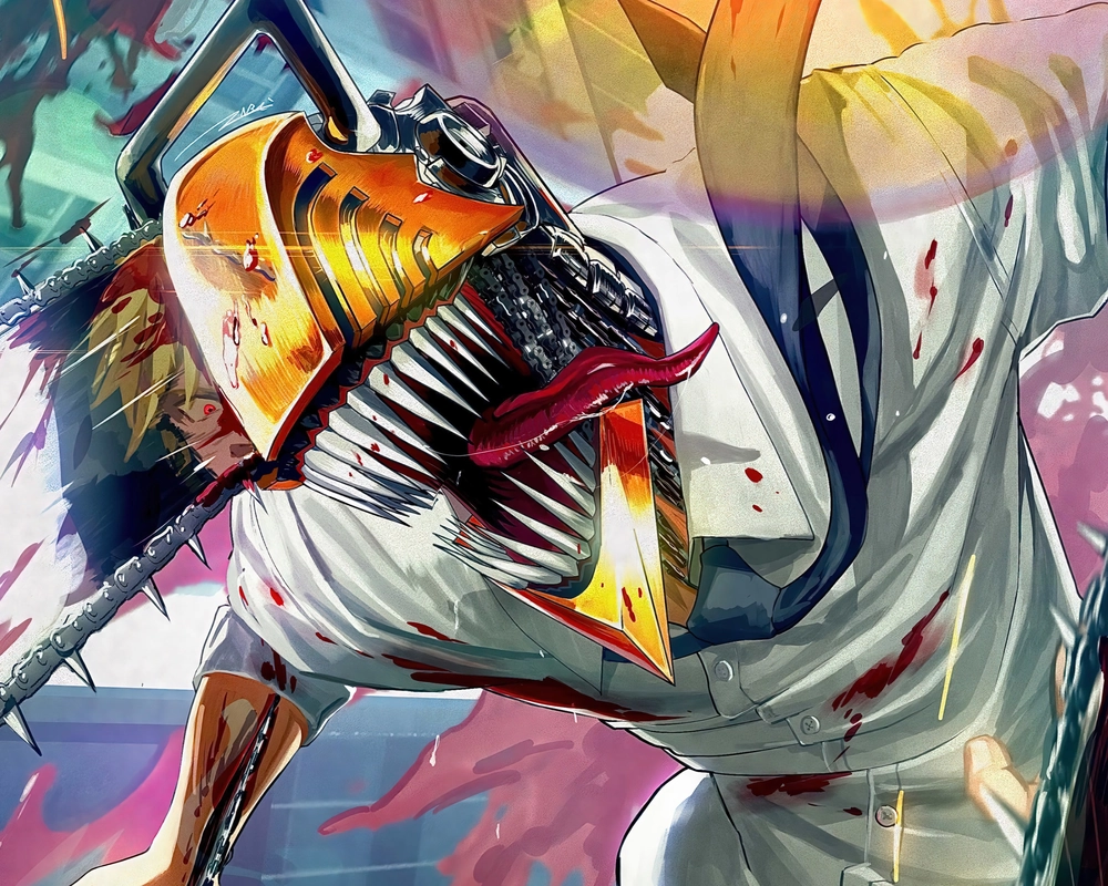 denji biến hình người cưa máu me 