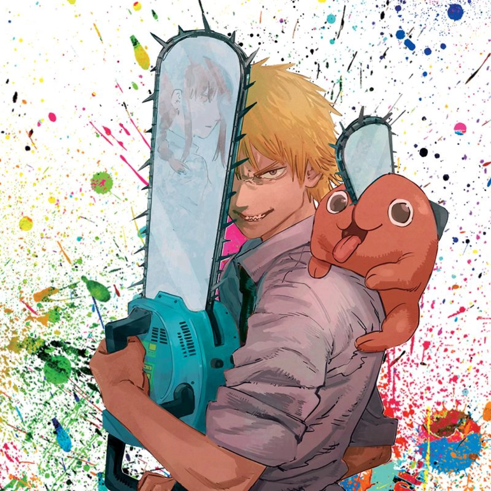 ảnh denji với ánh mắt lạnh lùng 