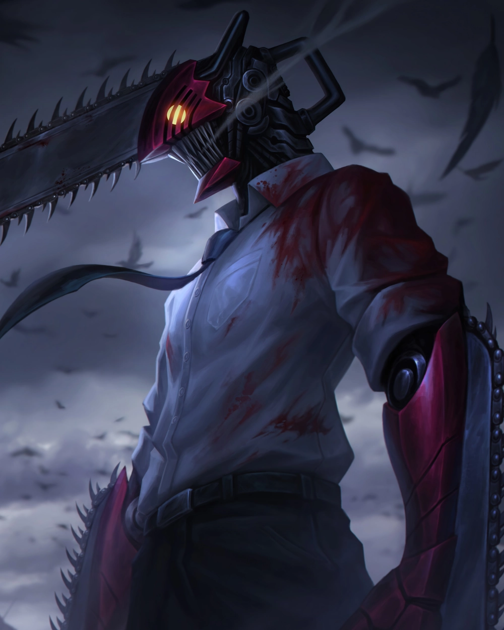 hình anime denji khiến người xem ám ảnh 