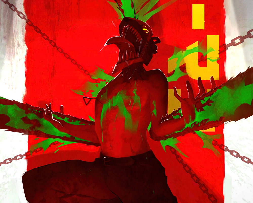 ảnh denji ngầu lòi và lạnh lùng 