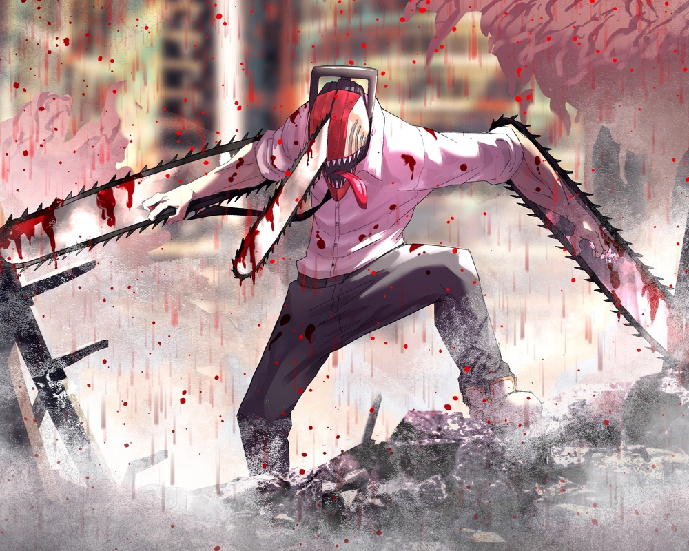 denji hóa thân thành người cưa 