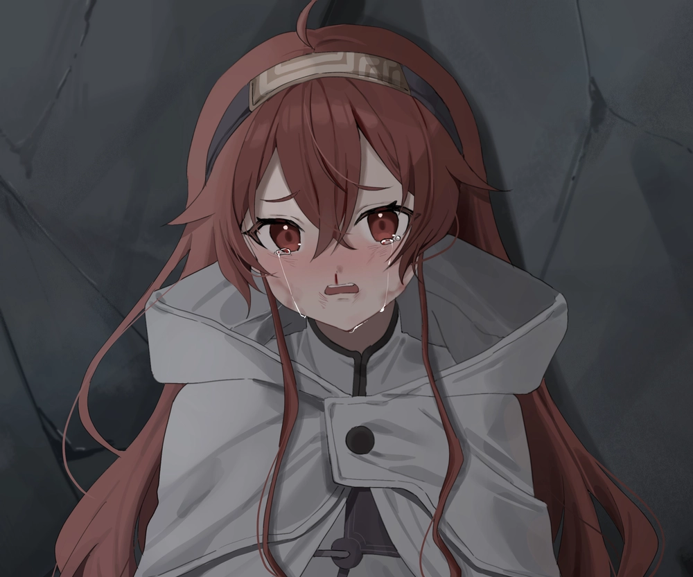 ảnh anime girl tóc đỏ eris 