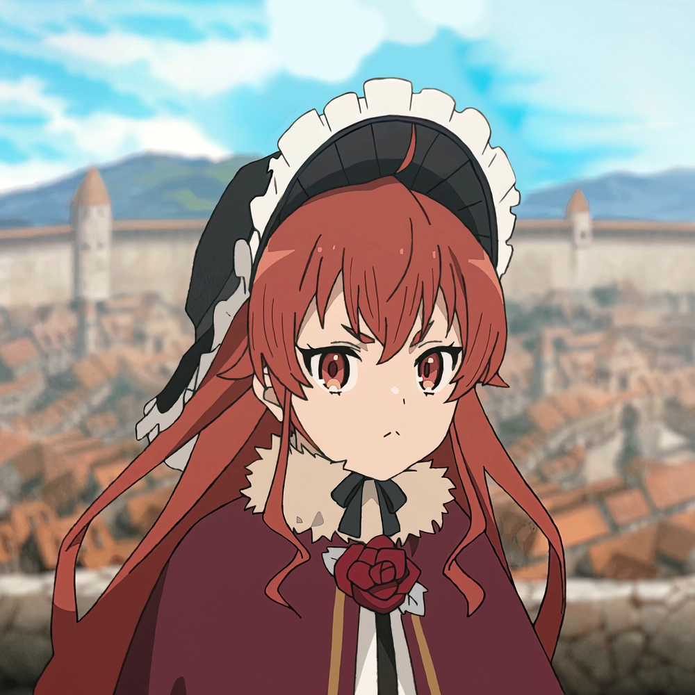 hình nhân vật eris greyrat thần thái lạnh lùng 