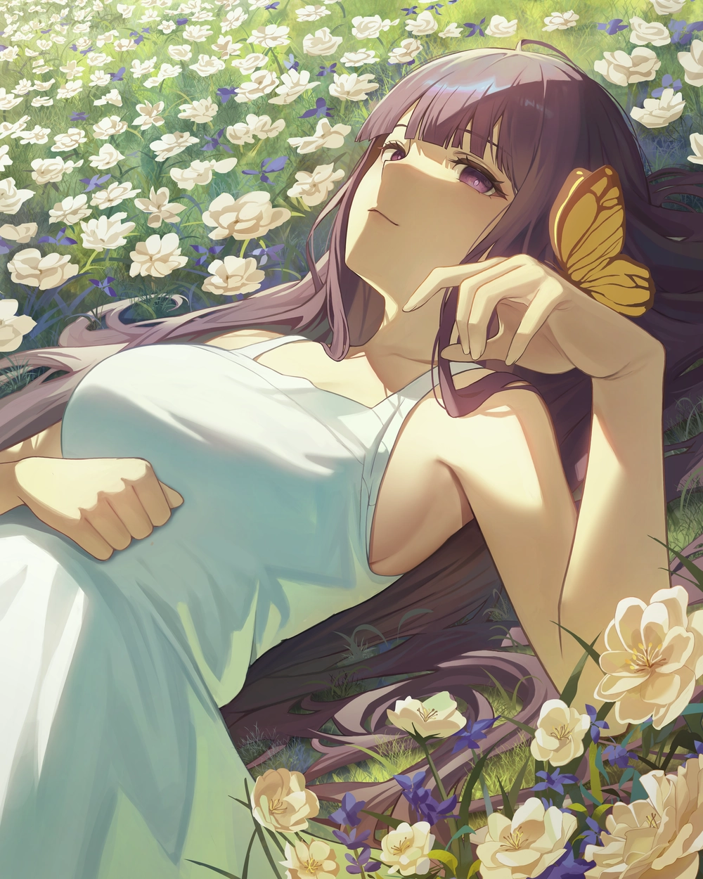 ảnh sousou no frieren fern mạnh mẽ