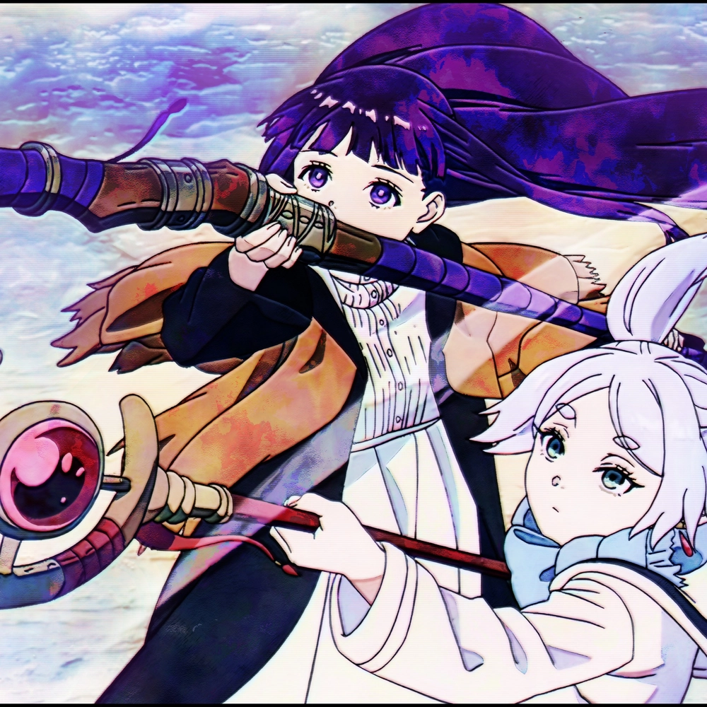 hình fern vs frieren chiến đấu