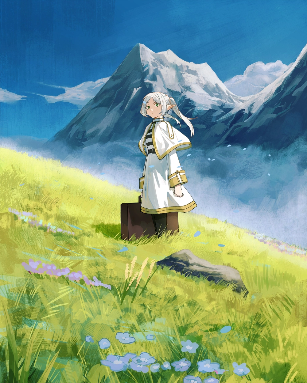 ảnh frieren đầy cảm xúc