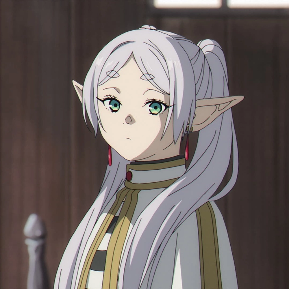 hình ảnh frieren khi gặp người kế nhiệm