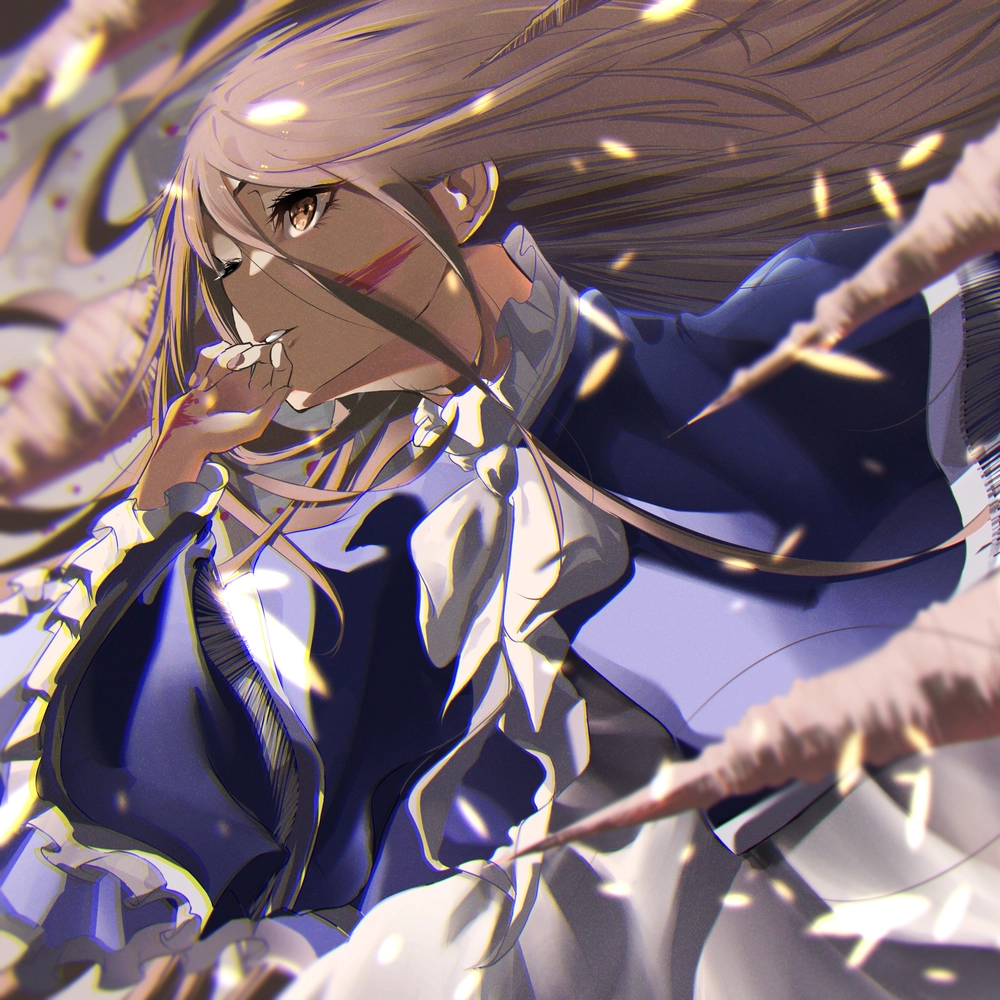 hình frieren anime nghệ thuật