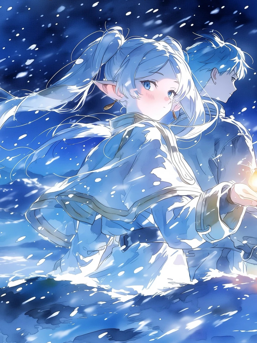 ảnh frieren pháp sư tiễn táng