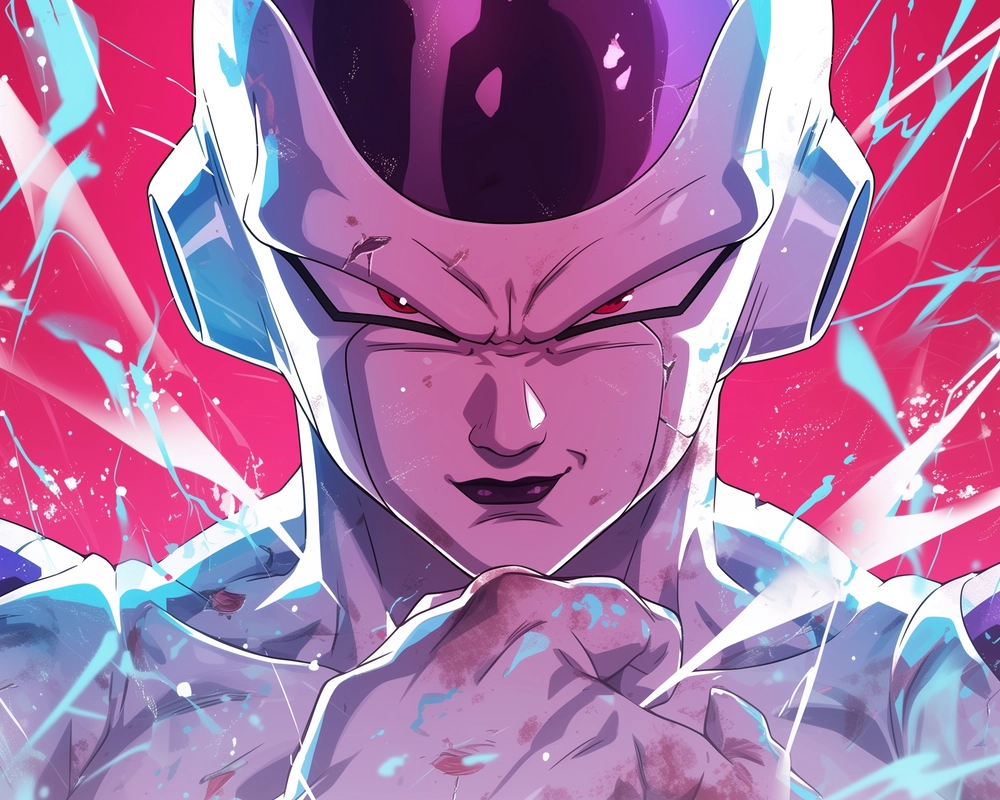 black frieza anime siêu ngầu 