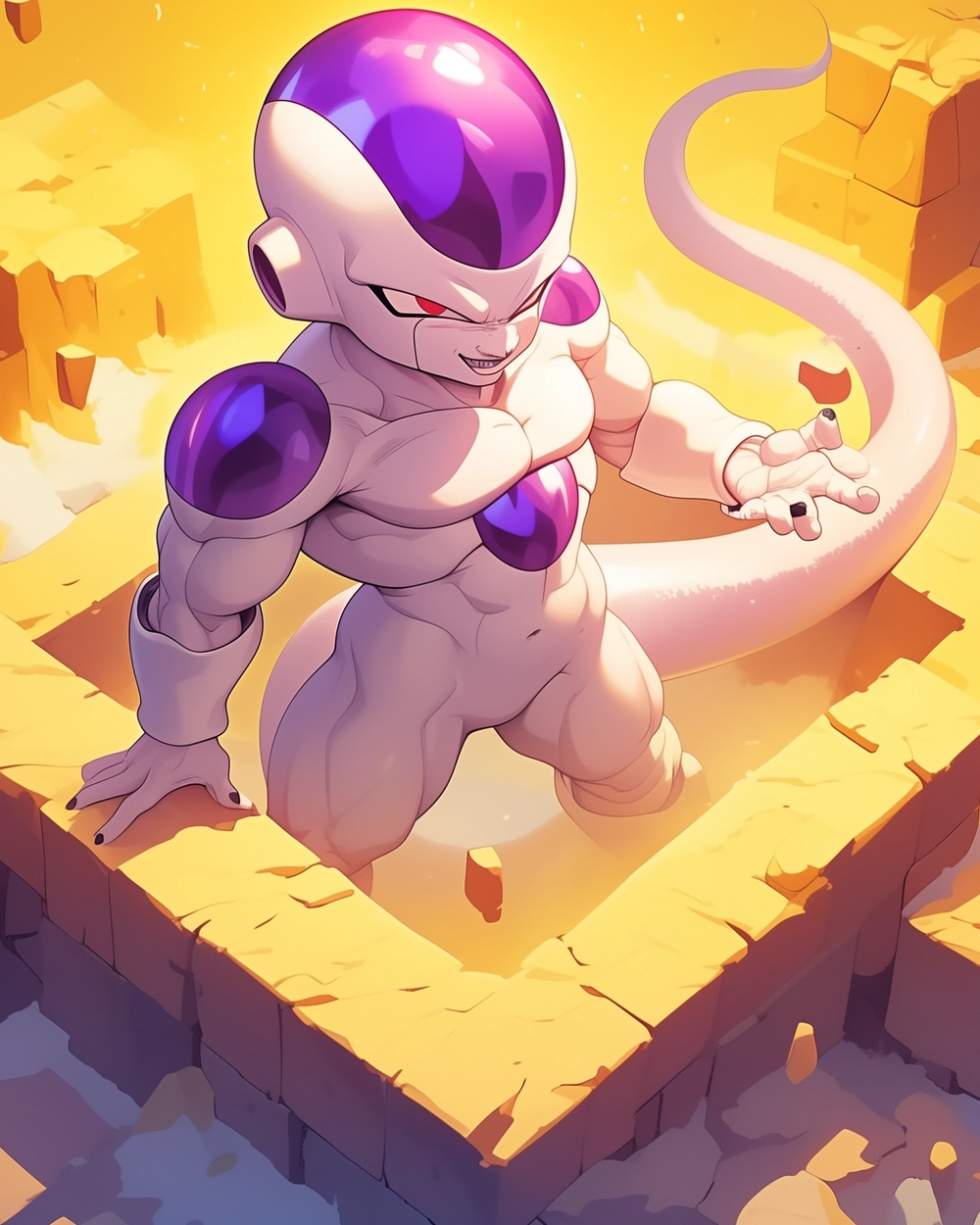 frieza goku đối đầu tại namek 