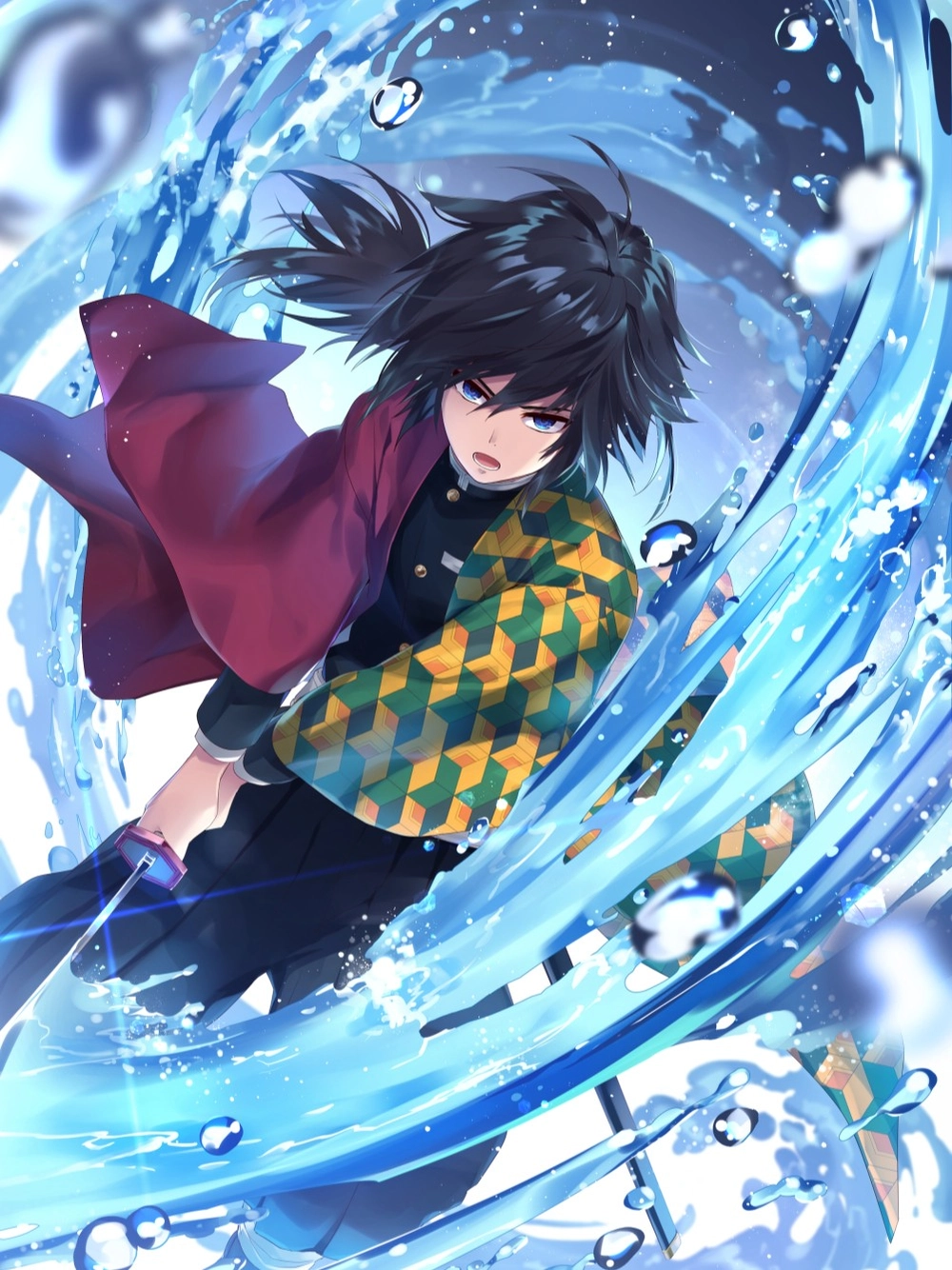 ảnh giyuu tạo dáng ngầu